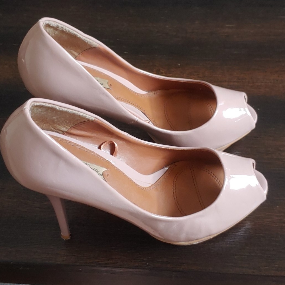 Zara Peep Toe High Heels